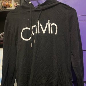Calvin Klein crop top hoodie